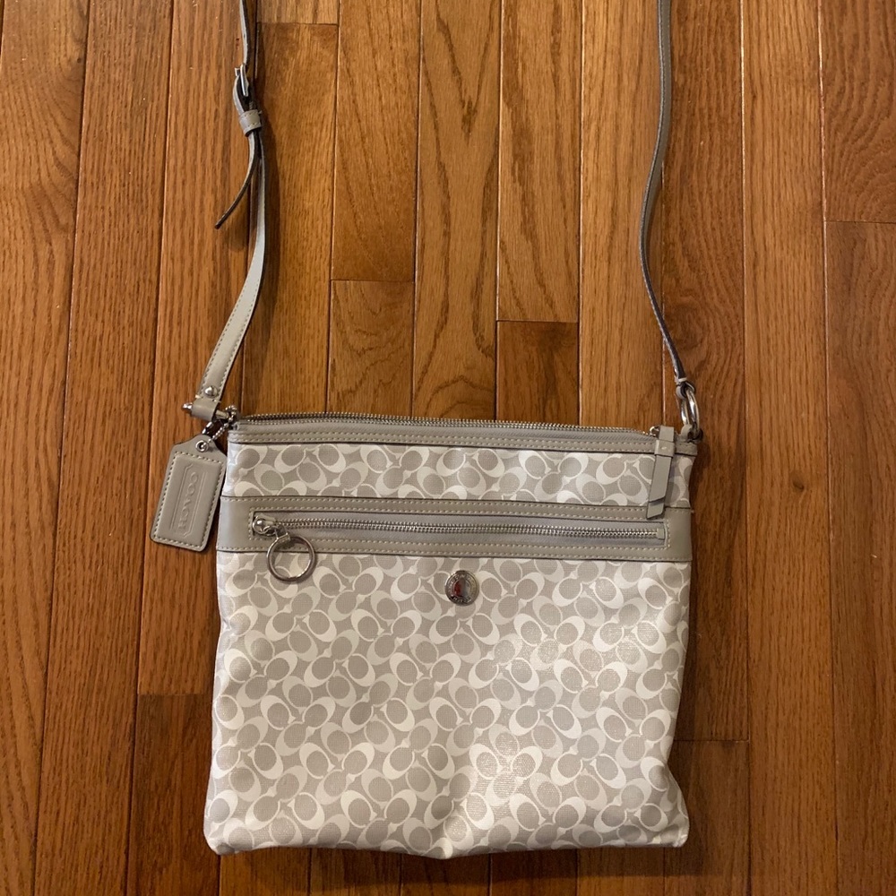 White COACH Crossbody